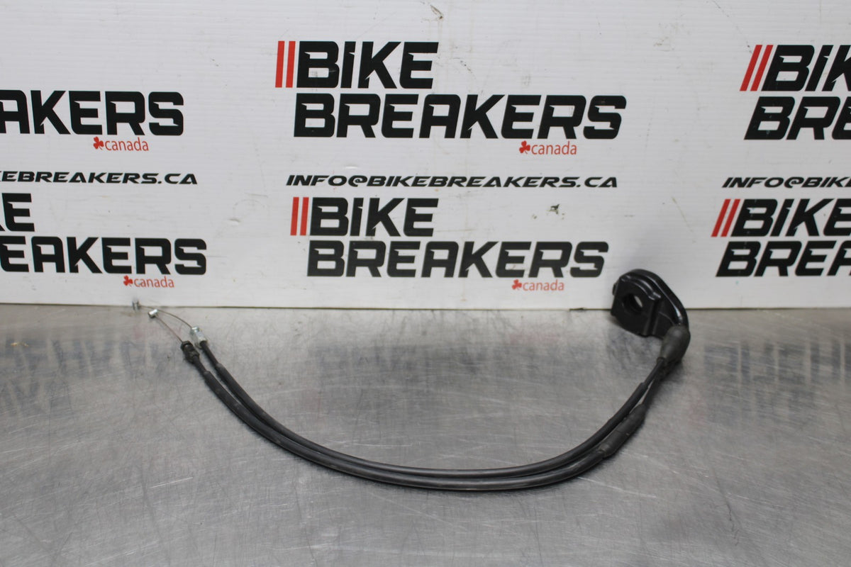 06-07 YAMAHA YZF R6 THROTTLE CABLES LINES & HOUSING BB802