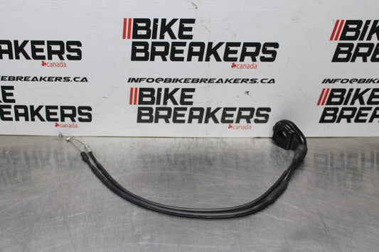 06-07 YAMAHA YZF R6 THROTTLE CABLES LINES & HOUSING BB802
