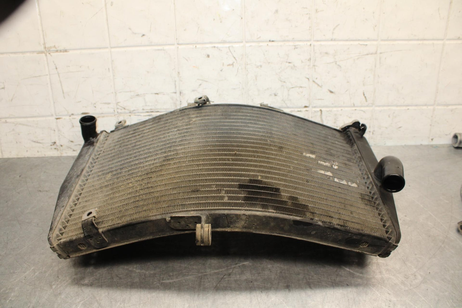 2005 Honda CBR600RR ENGINE RADIATOR MOTOR COOLING RADIATER 19010-MEE-D01 BB564