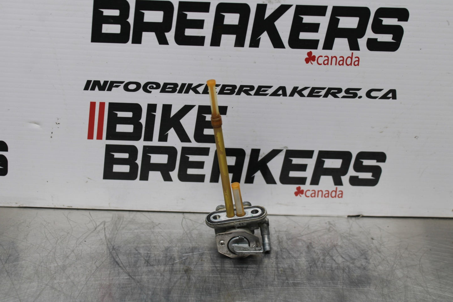 08-18 KAWASAKI KLR650 FUEL GAS TANK PETCOCK SHUT ON OFF VALVE BB183