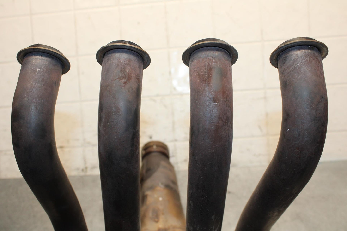 2009 Kawasaki Ninja ZX6R ZX600R EXHAUST HEADER PIPES MANIFOLD BB548