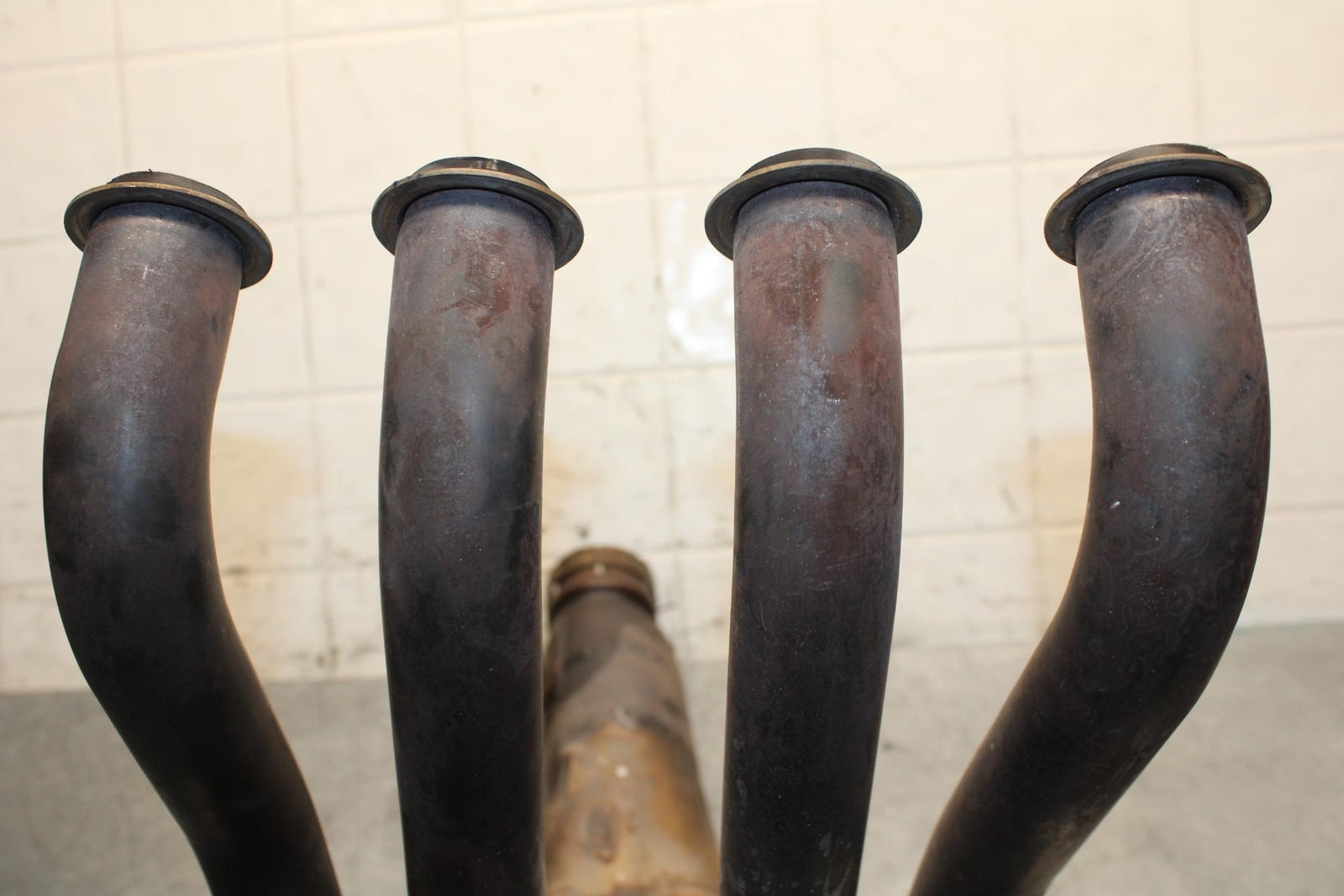 2009 Kawasaki Ninja ZX6R ZX600R EXHAUST HEADER PIPES MANIFOLD BB548