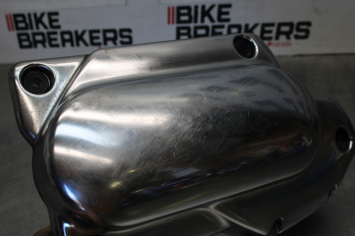 08 YAMAHA V STAR 1100 XVS1100AW CLASSIC ENGINE SIDE COVER PANEL BB916