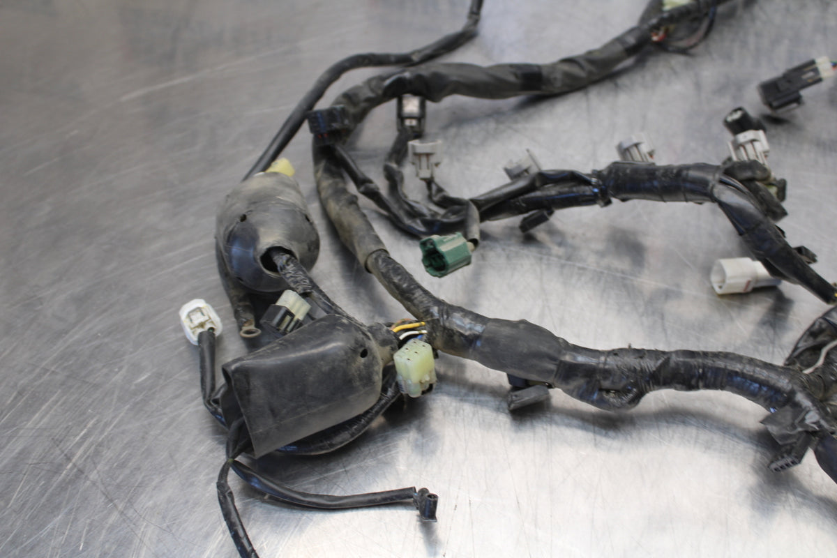 09-15 YAMAHA FZ6R MAIN ENGINE WIRING HARNESS MOTOR WIRE LOOM BB161
