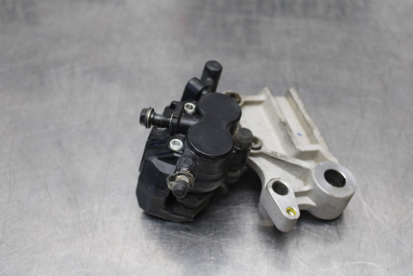 13-17 KAWASAKI NINJA 300 EX300 ABS REAR BACK BRAKE CALIPER W MOUNT BRACKET BB187