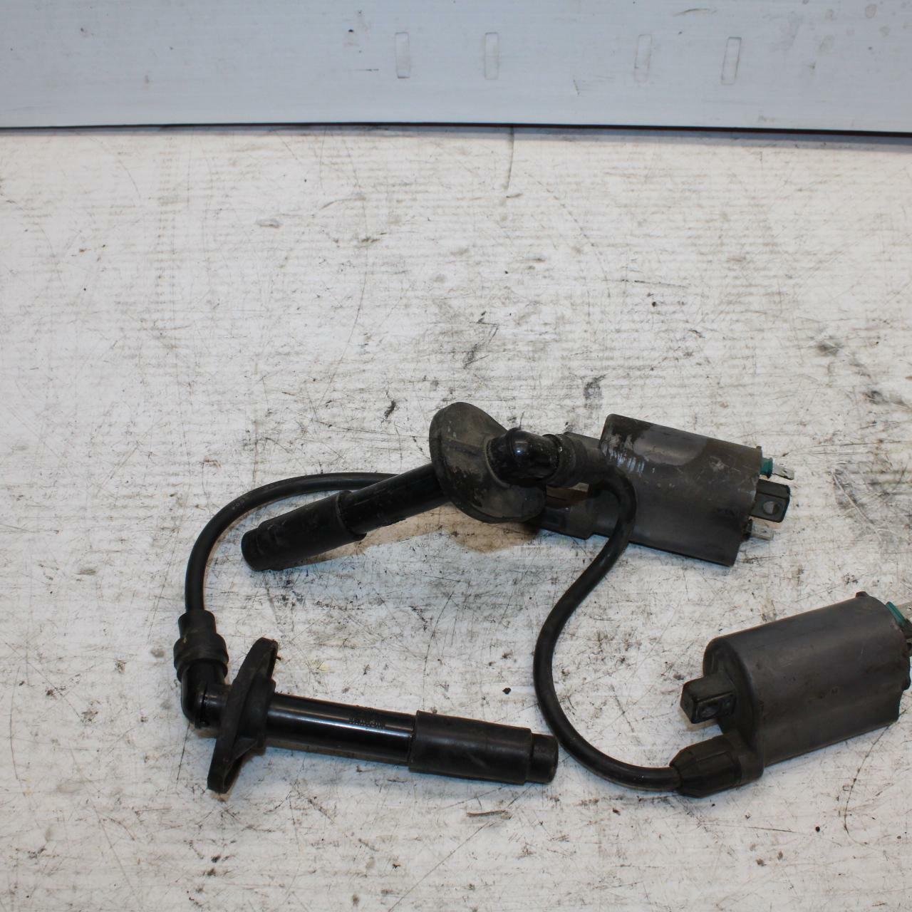 90-07 KAWASAKI ZZR 250 IGNITION COILS COIL SPARK PLUG CAPS BB298