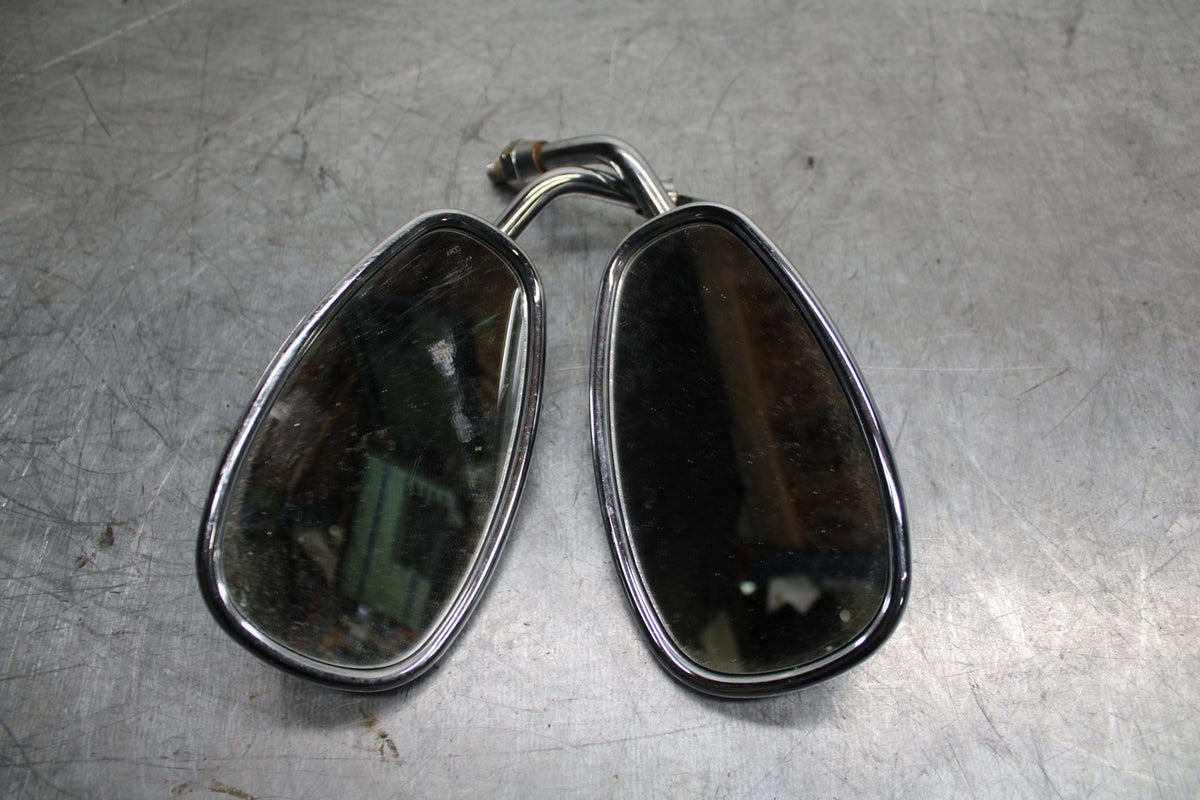 99-00 YAMAHA V STAR 1100 REAR VIEW MIRROR SET PAIR MIRRORS BB711