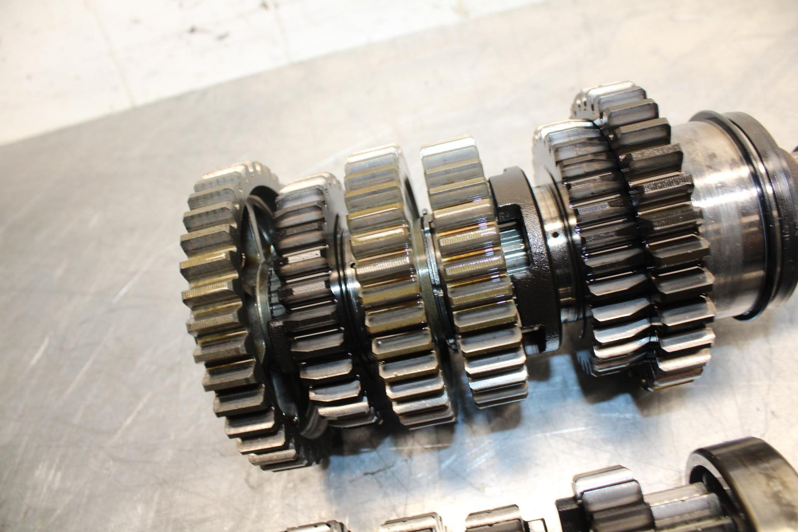 09-14 YAMAHA YZF R1 ENGINE TRANSMISSION TRANNY GEARS 14B-17411-00-00 BB471