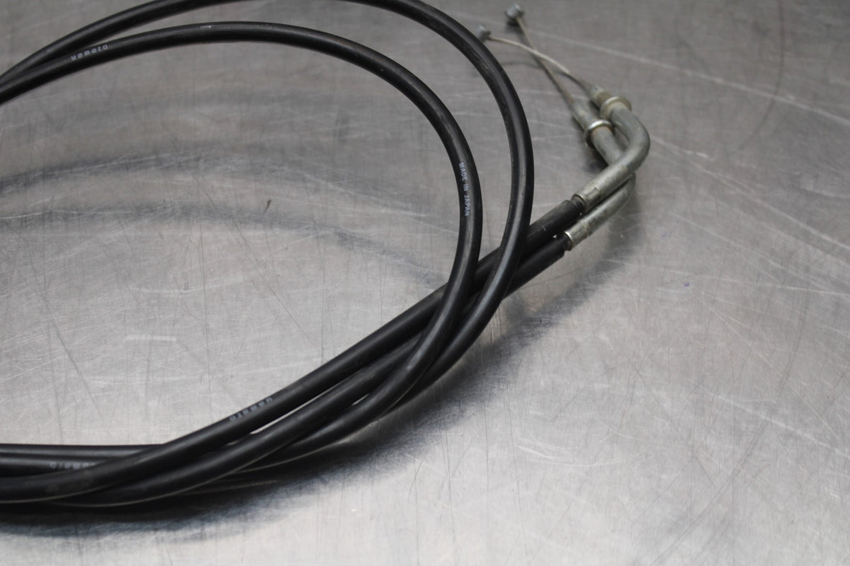 06 KAWASAKI VULCAN 900 THROTTLE CABLES LINES BB799