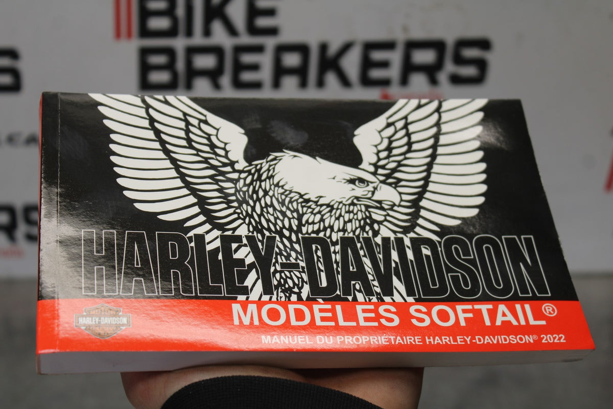 22 HARLEY-DAVIDSON SOFTAIL FRENCH ORIGINAL OWNERS MANUAL BOOK BB859