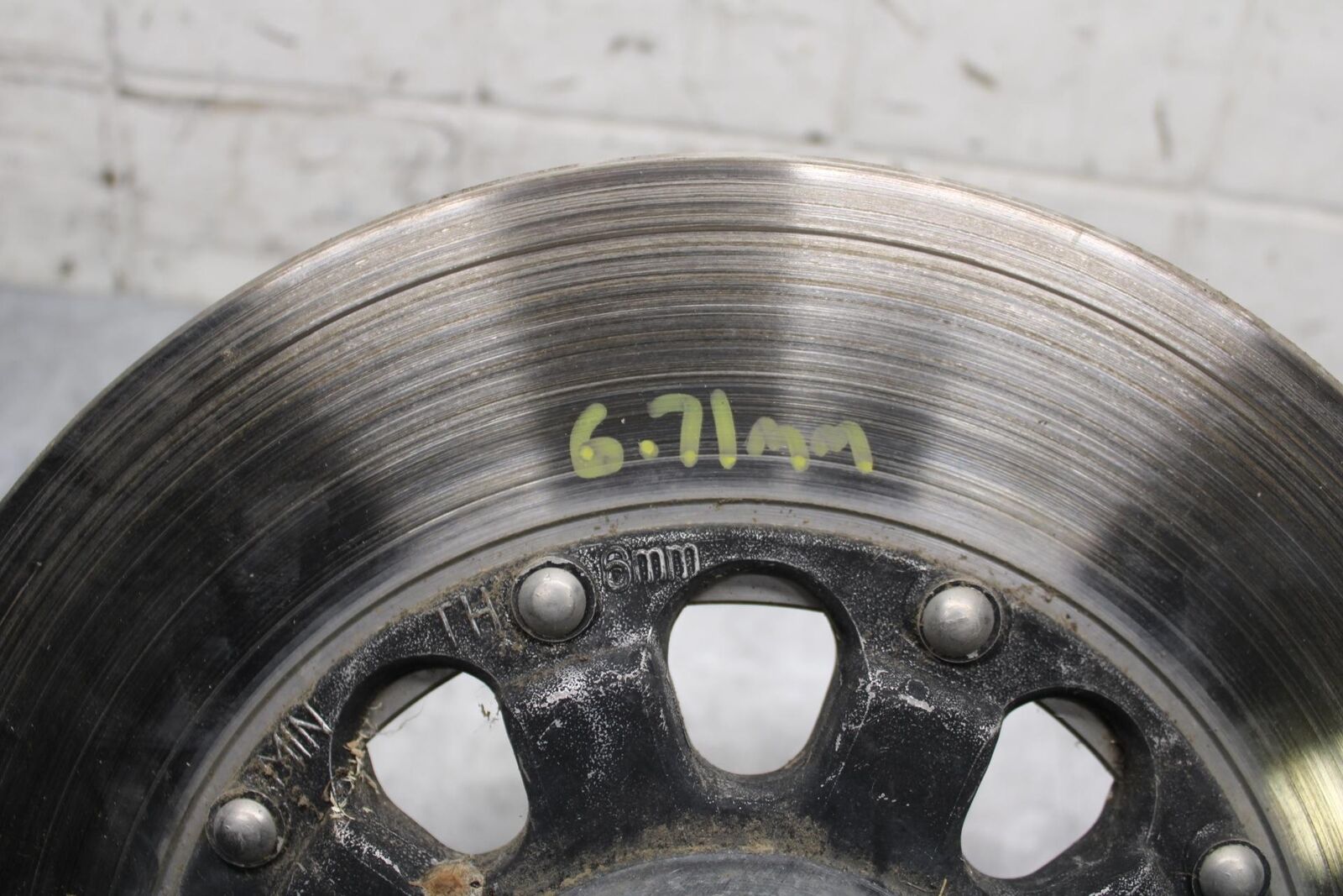 75 SUZUKI GT 550 REAR ROTOR BACK BRAKE DISC BB67