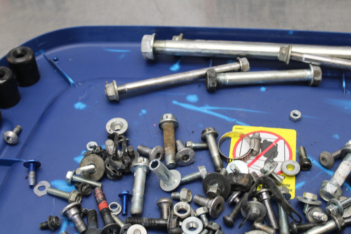 13-17 KAWASAKI NINJA 300 EX300 ABS MOUNTING BOLTS HARDWARE MOTOR SCREWS BB189