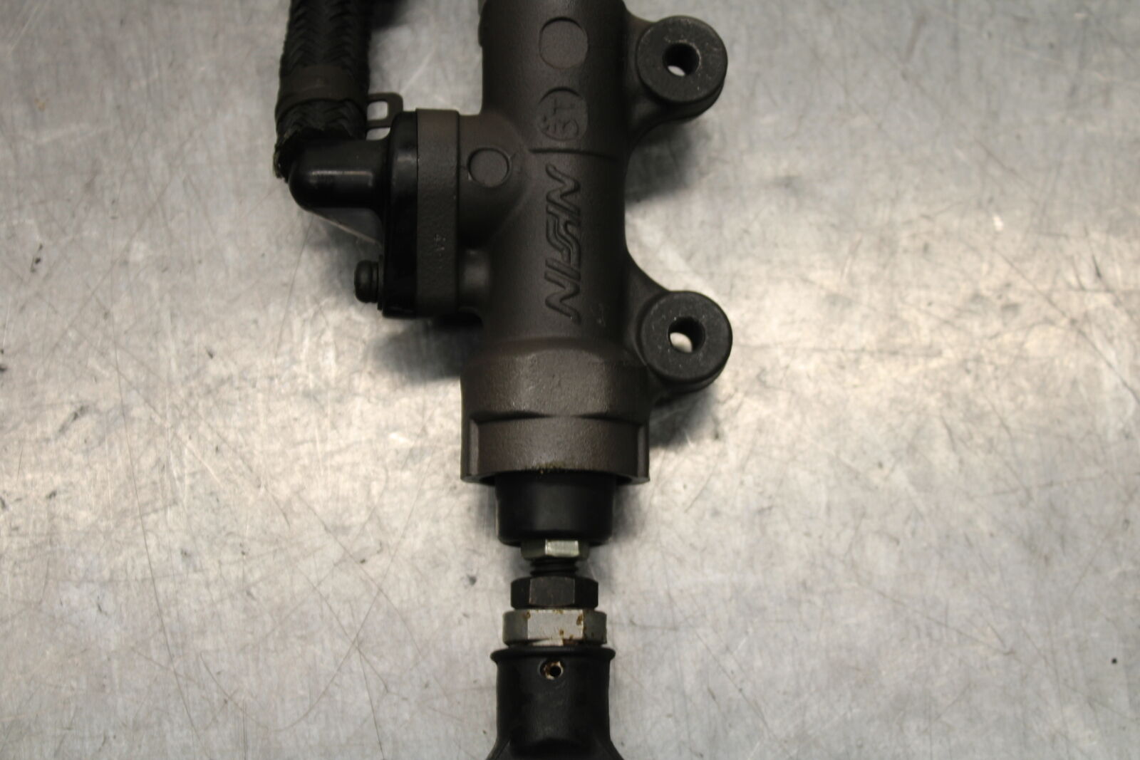 03-04 HONDA CBR600RR REAR BACK BRAKE MASTER CYLINDER W RESERVOIR BB114