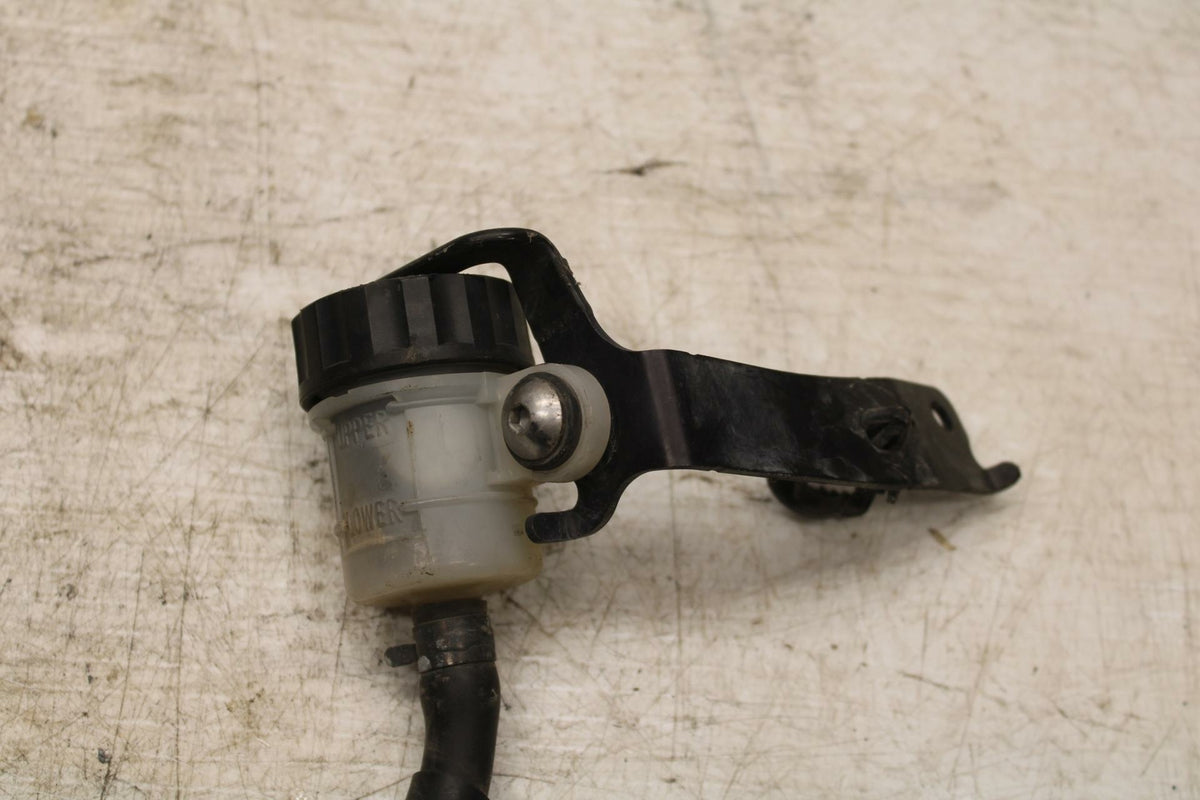 08-16 YAMAHA YZF R6 REAR BACK BRAKE MASTER CYLINDER W RESERVOIR BB365