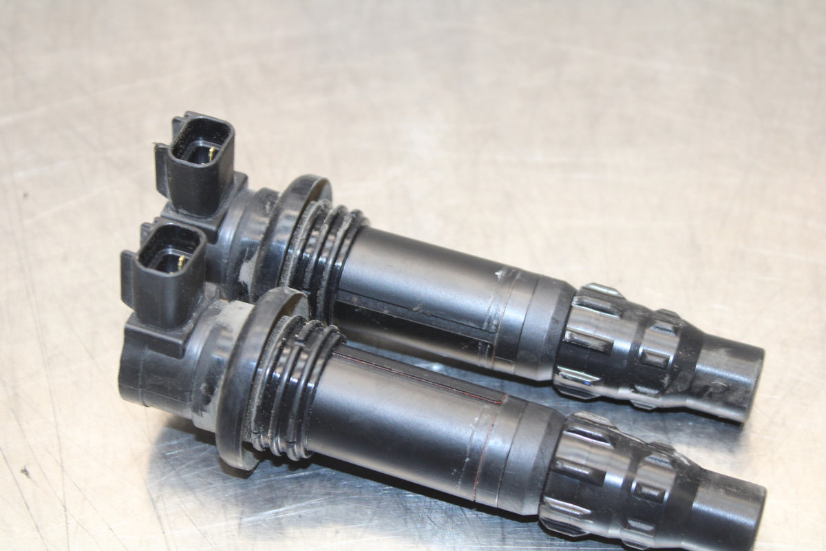 14-17 YAMAHA FZ07 IGNITION COILS COIL SPARK PLUG CAPS BB162