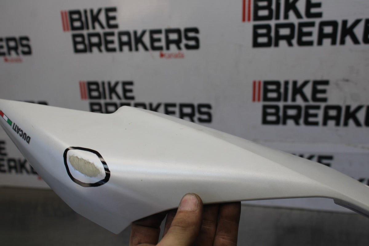 16 DUCATI 959 PANIGALE LEFT REAR BACK TAIL FAIRING COWL SHROUD BB912