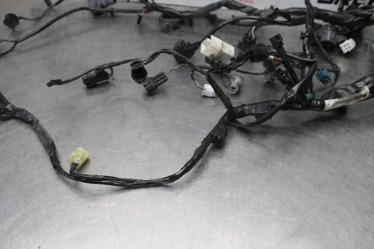 12 KAWASAKI NINJA 650 EX650E MAIN ENGINE WIRING HARNESS MOTOR WIRE LOOM BB926