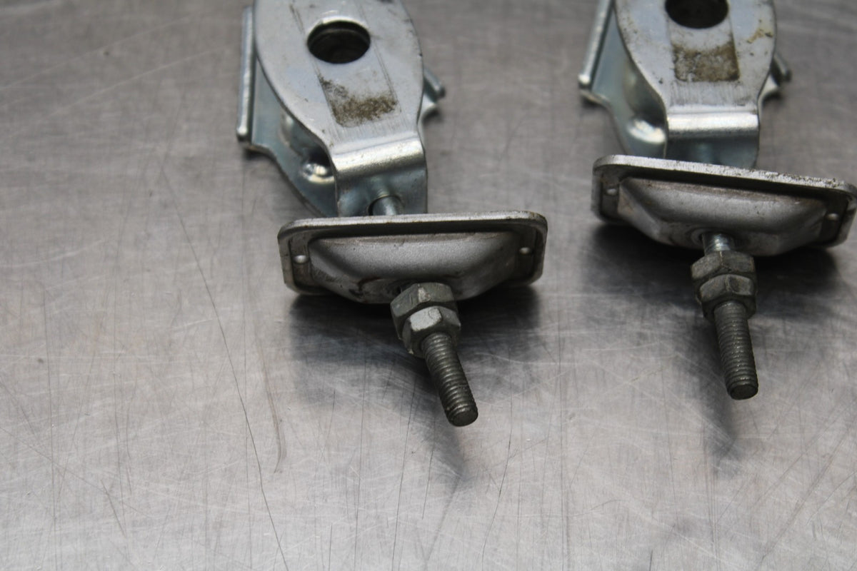 08 HONDA CBR125R SWINGARM CHAIN TENSIONER ADJUSTMENT BRACKETS  BB839