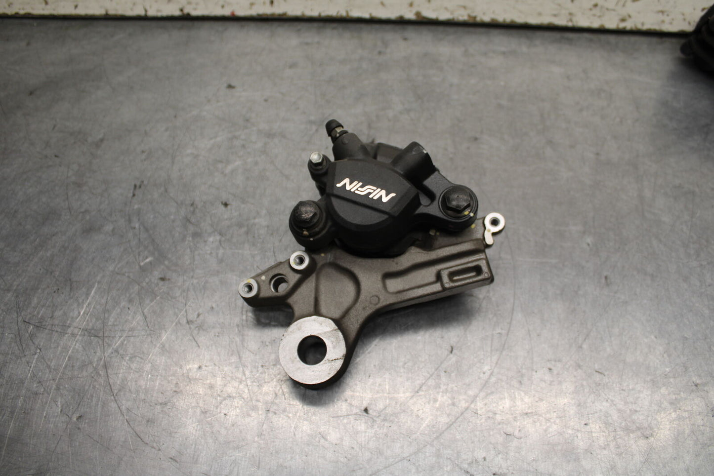 15-16 HONDA CB300F REAR BACK BRAKE CALIPER W MOUNT BRACKET BB740