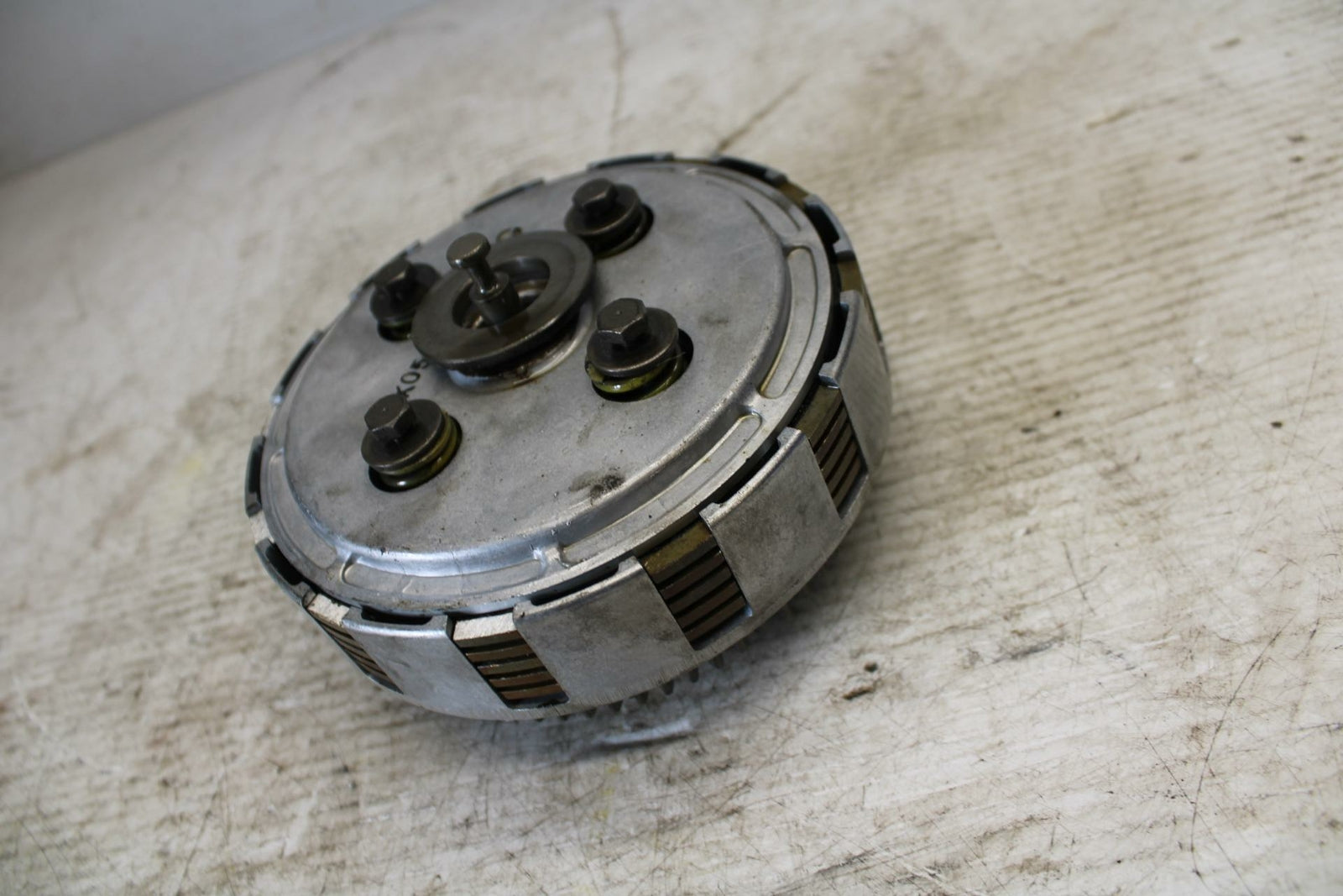 90-07 KAWASAKI ZZR 250 COMPLETE CLUTCH W PLATES BASKET HUB BB298