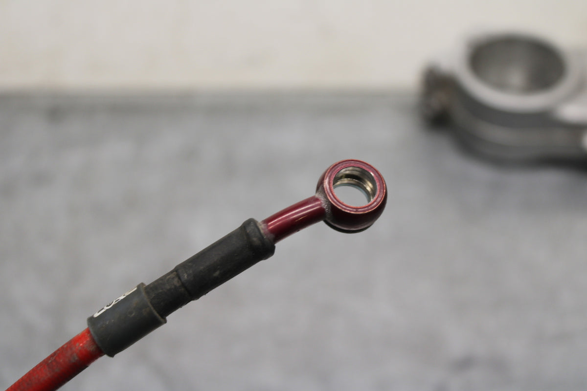 10-11 HONDA CBR1000RR CORE REAR BACK BRAKE HOSE FLUID LINE BB128