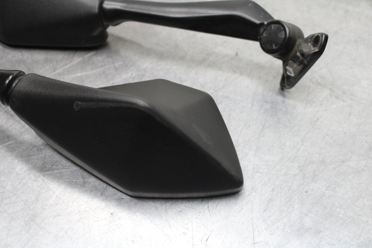 24 KAWASAKI NINJA 500 ABS REAR VIEW MIRROR SET PAIR MIRRORS BB730