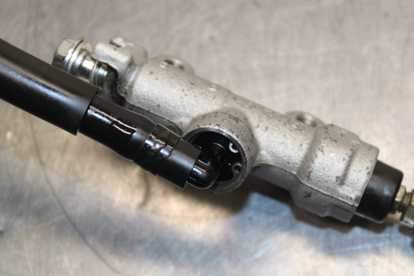 12-17 KAWASAKI NINJA 650 REAR BACK BRAKE MASTER CYLINDER W RESERVOIR BB129