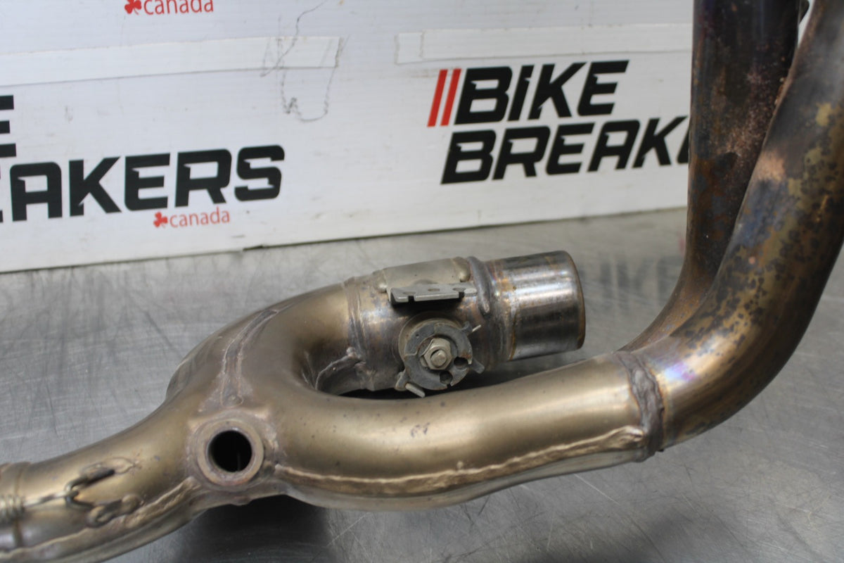 16 APRILIA TUONO V4 1100 EXHAUST HEADER PIPES MANIFOLD BB905