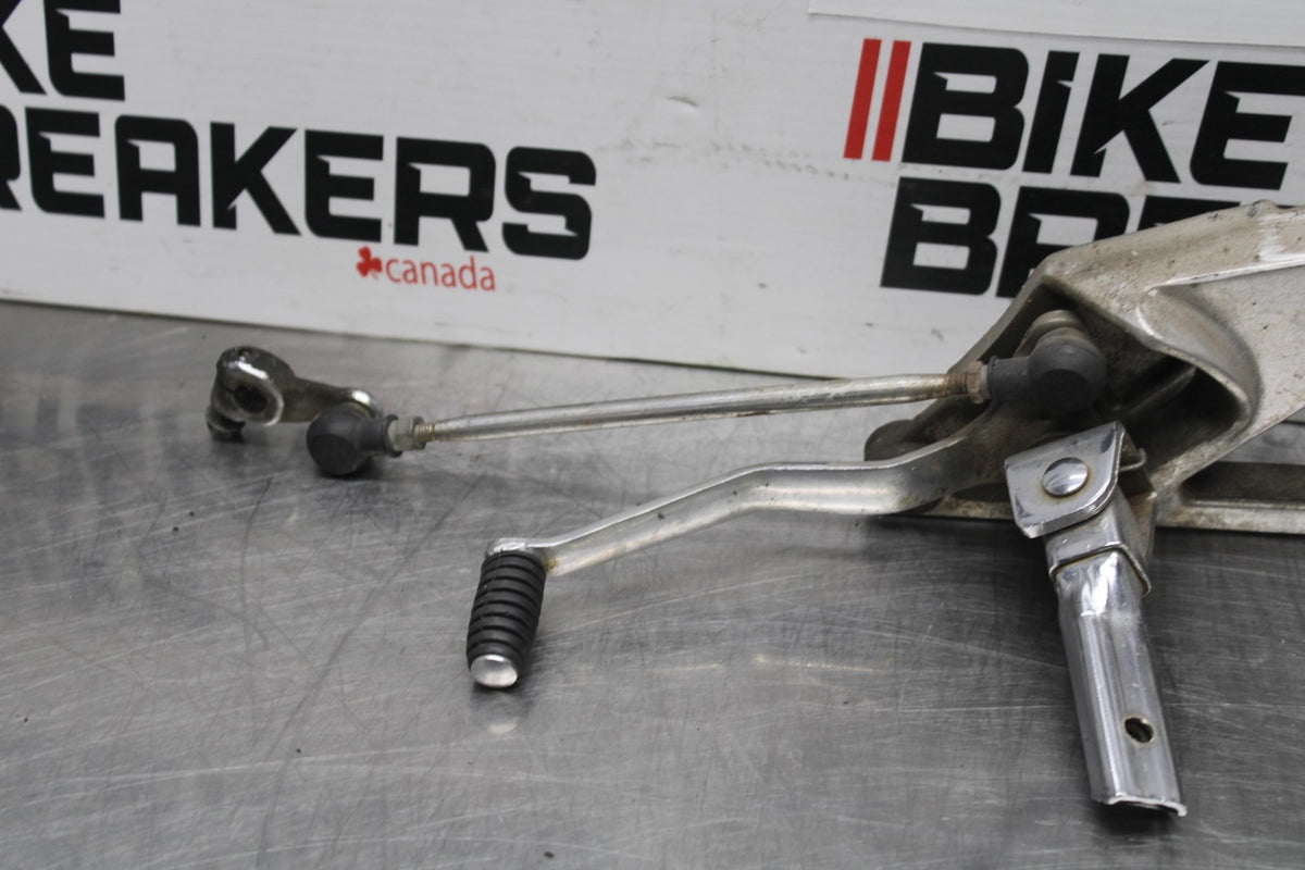 84 HONDA INTERCEPTOR 1000 VF1000F LEFT REARSET REAR SET FOOT PEG W SHIFTER BB878