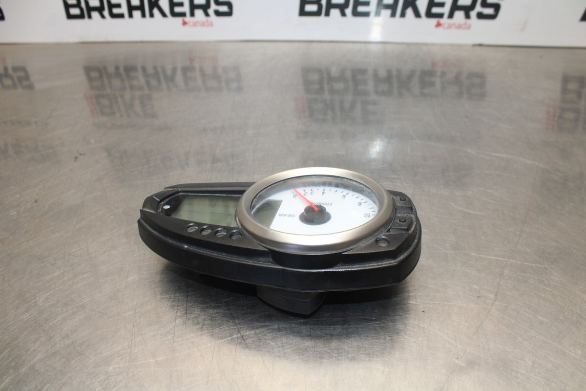 07-08 KAWASAKI NINJA ZX6R SPEEDO TACH GAUGES DISPLAY CLUSTER SPEEDOMETER BB203