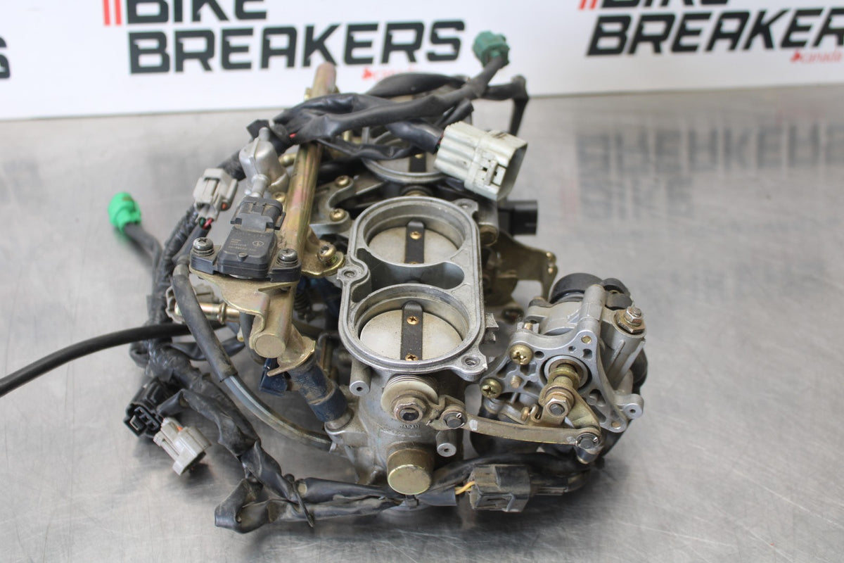 04-06 YAMAHA YZF R1 MAIN FUEL INJECTORS / THROTTLE BODIES BB432