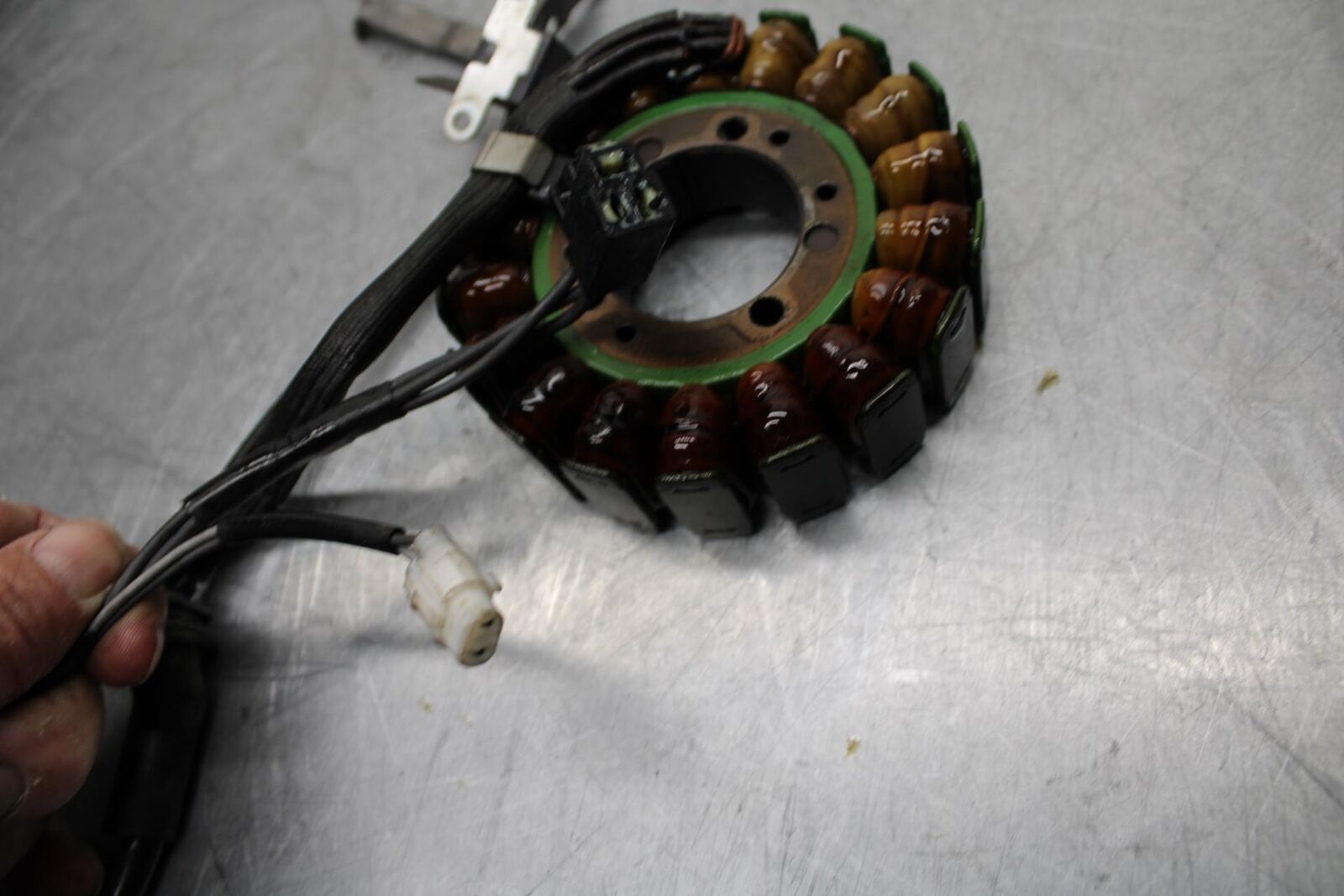 06-07 TRIUMPH DAYTONA 675 DAYTONA 675 STATOR GENERATOR ALTERNATOR MAGNETO BB441