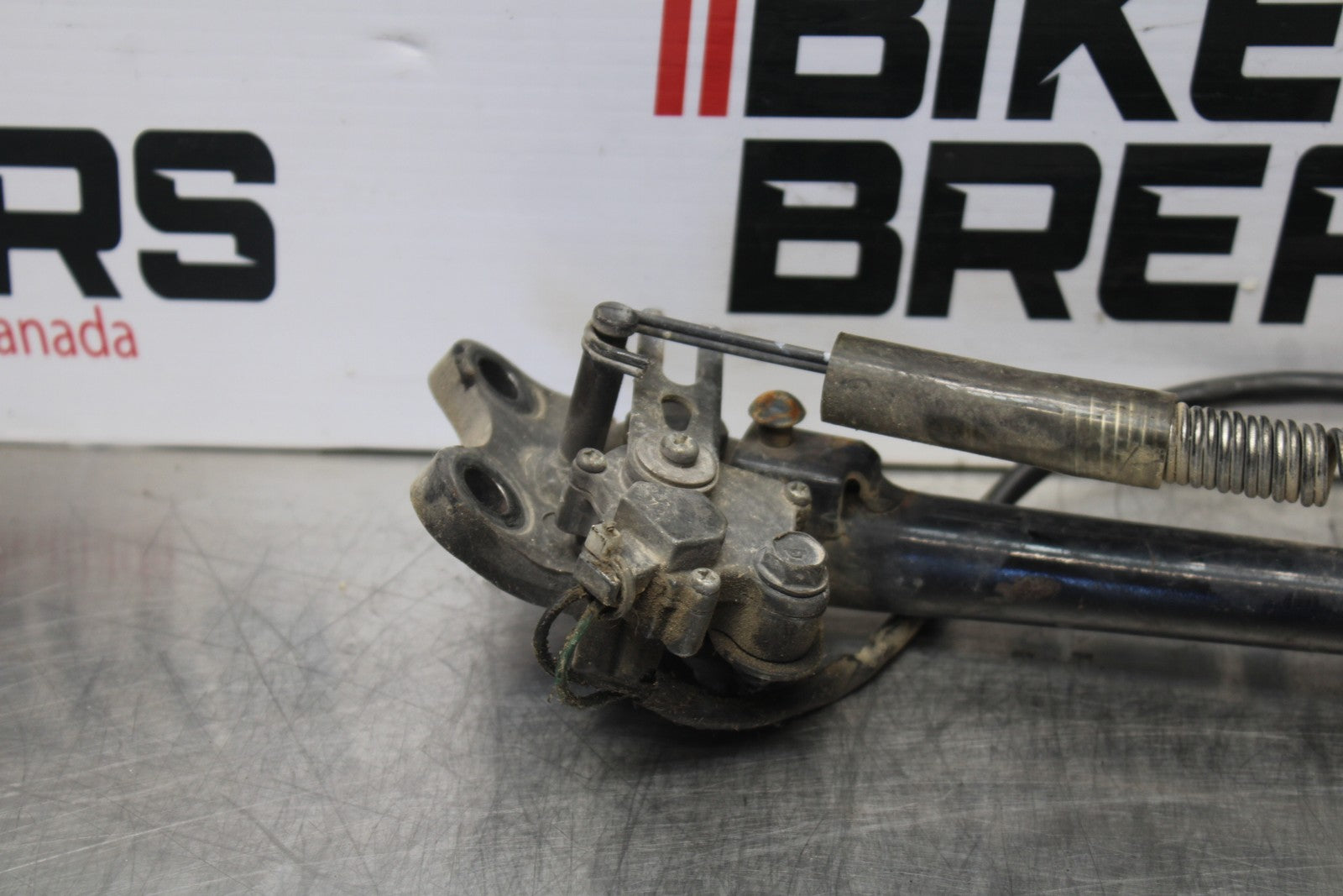 07-08 KAWASAKI NINJA ZX6R KICKSTAND SIDE KICK STAND 34024-0001-18R BB203