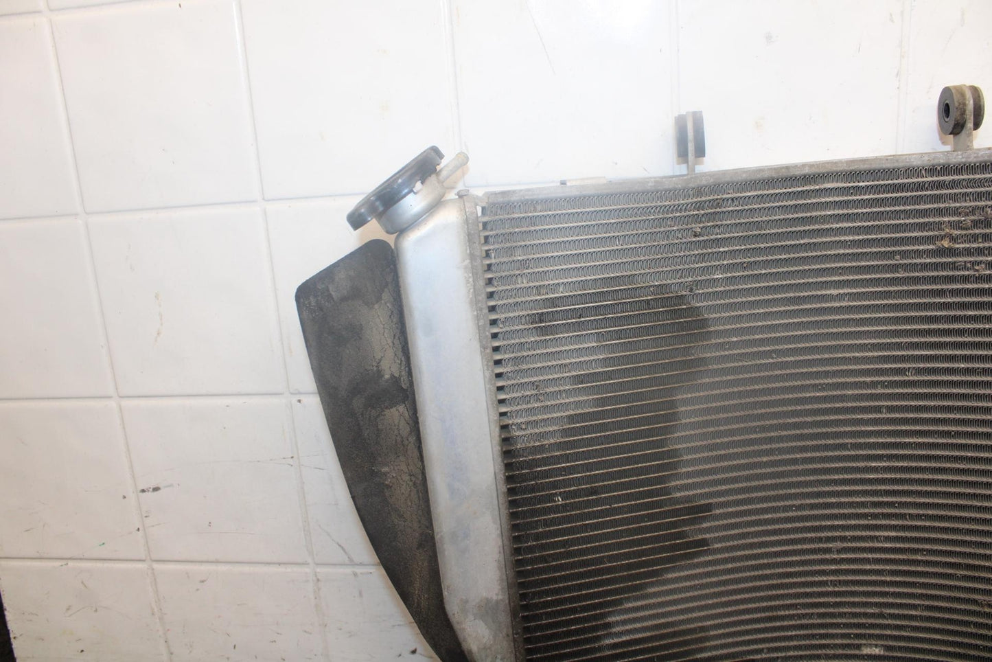 07-08 KAWASAKI NINJA ZX6R ENGINE RADIATOR MOTOR COOLER COOLING RADIATER BB456