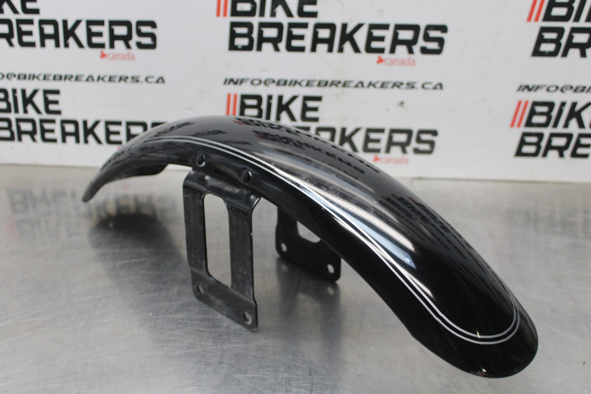 09 HARLEY-DAVIDSON SPORTSTER 1200 CUSTOM XL1200C FRONT WHEEL FENDER BB776