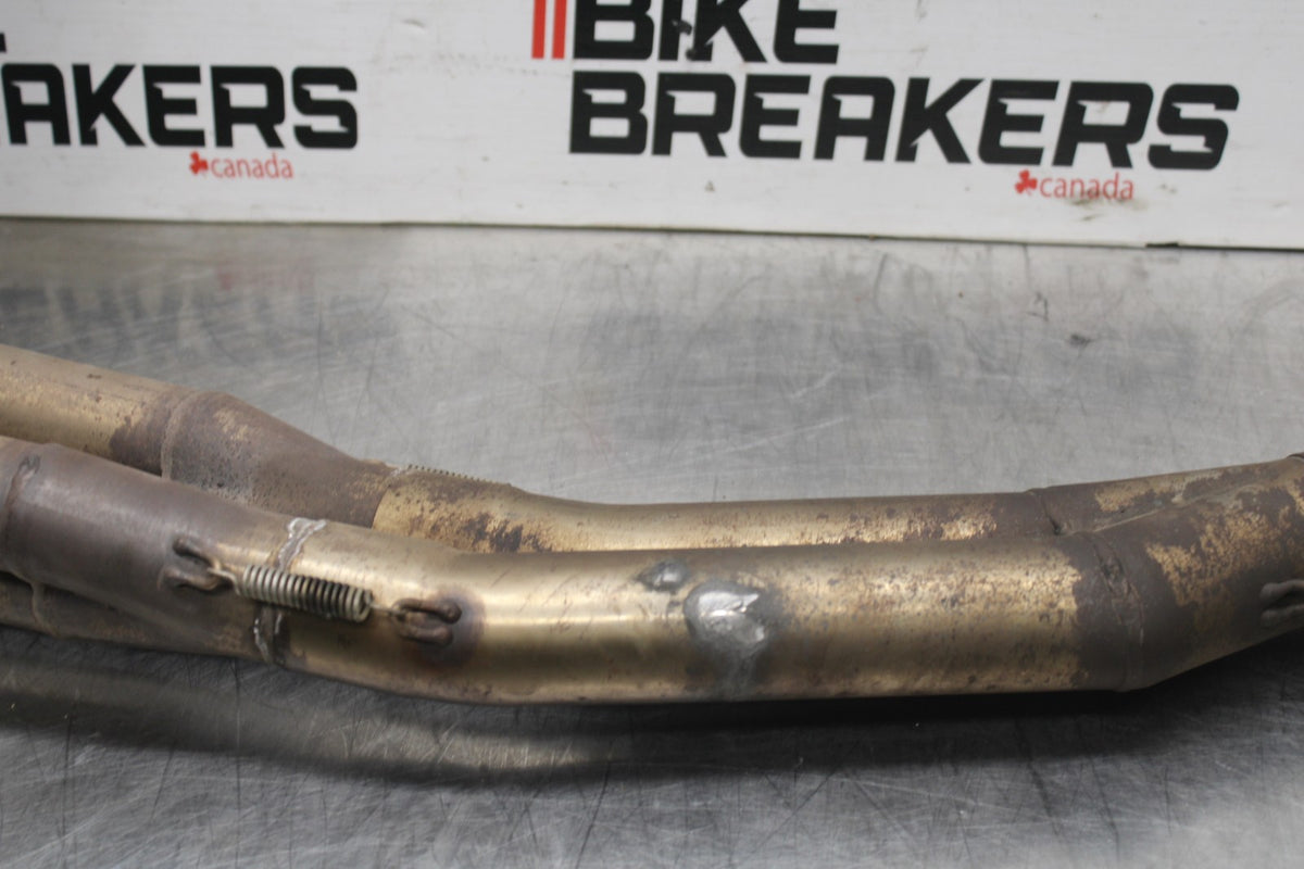 03-04 YAMAHA YZF R6 EXHAUST HEADER PIPES MANIFOLD BB890