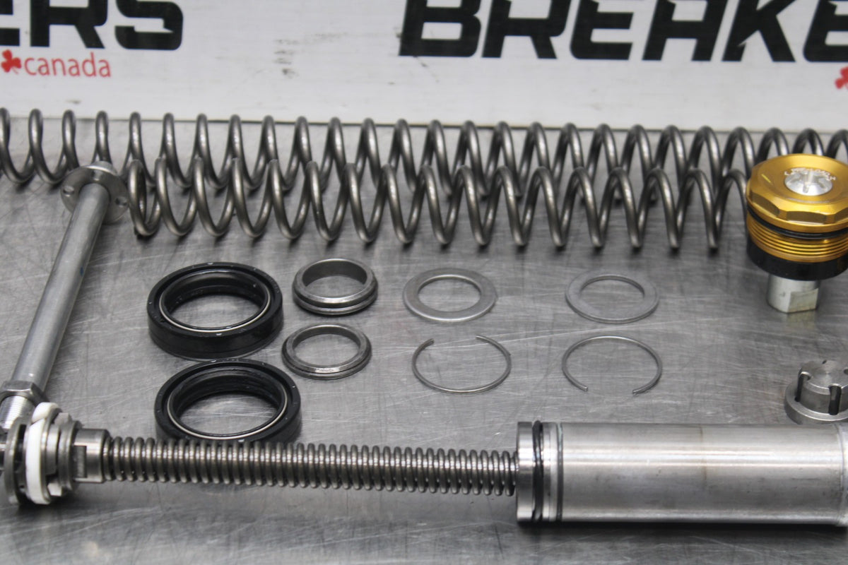 23-24 KAWASAKI ZX4R ZX 4RR ZX 4 RR ZX4 RR FORKS SHOCK SPRING SET PAIR OEM BB827