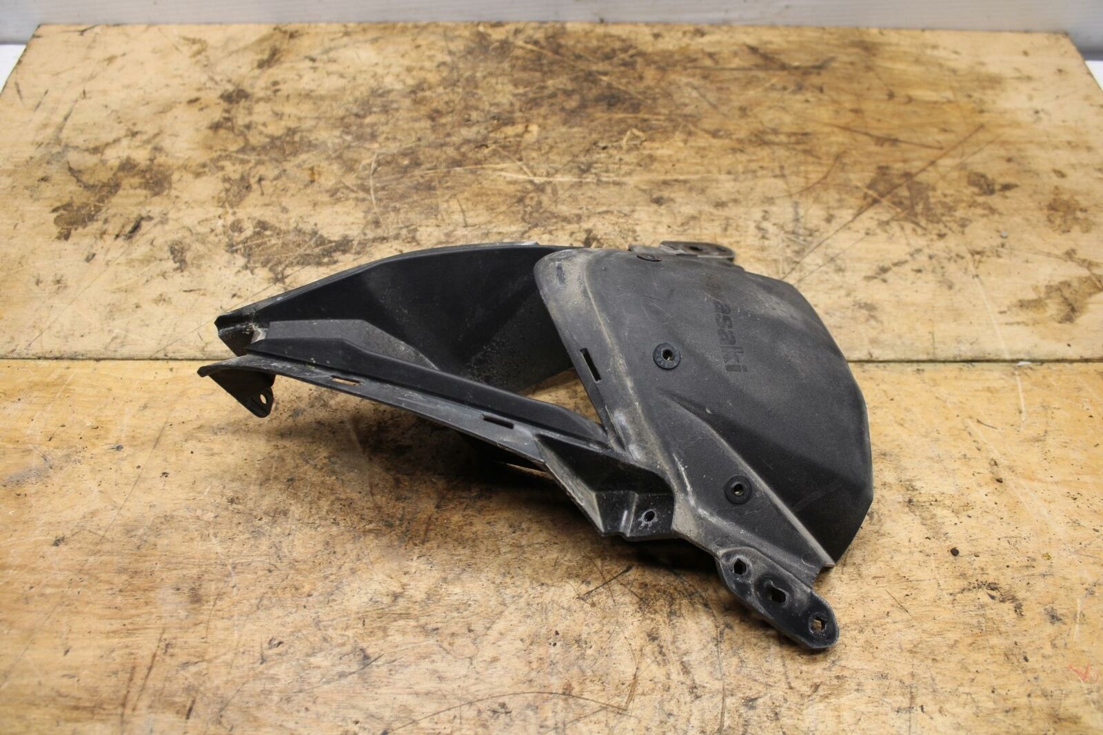 13-18 KAWASAKI NINJA ZX6R FRONT CENTER COWL FAIRING BB342