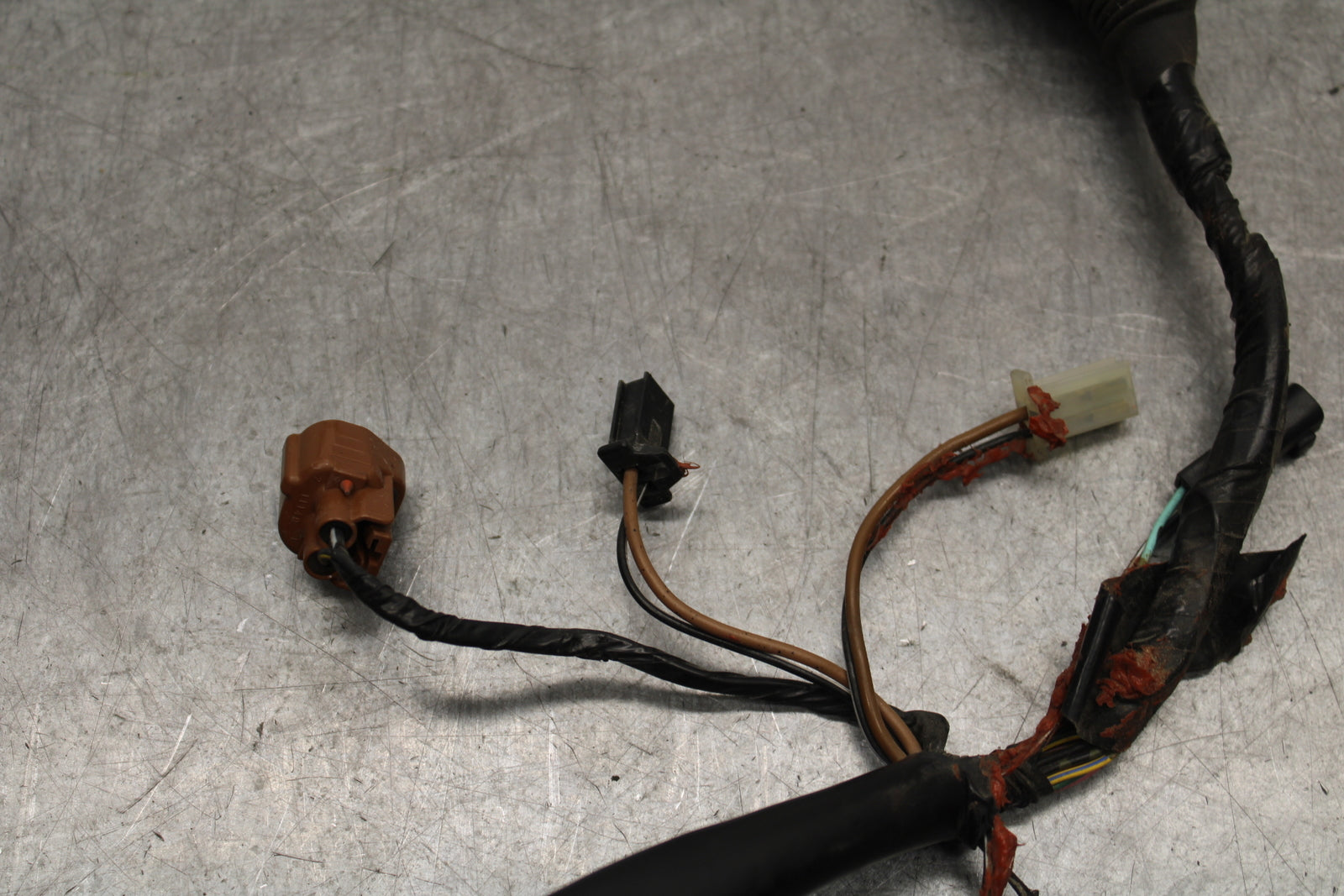 05-06 SUZUKI GSXR1000 HEADLIGHT SPEEDO GAUGES WIRING HARNESS WIRE LOOM BB663