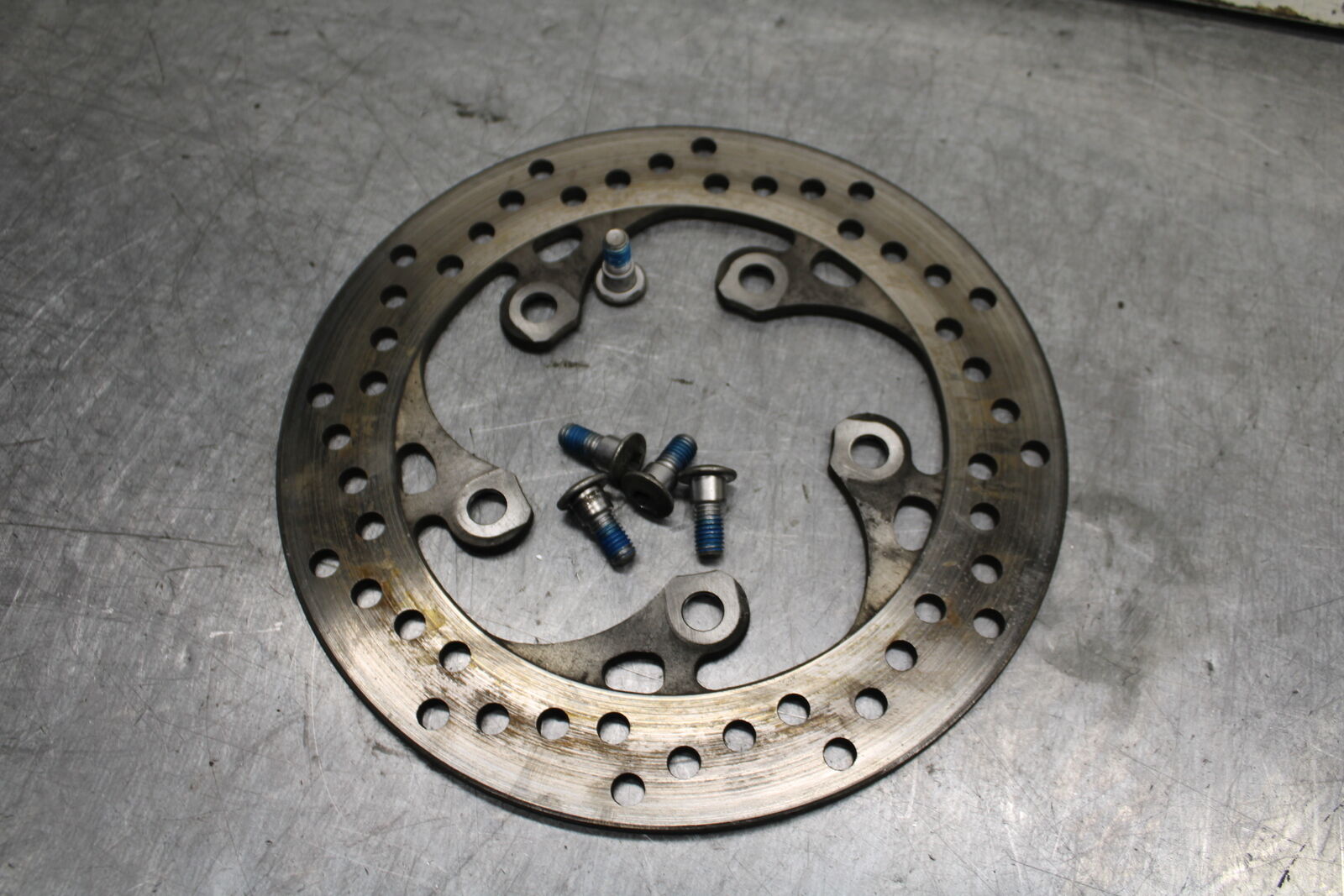 11-24 SUZUKI GSXR750 REAR ROTOR BACK BRAKE DISC 69211-18G00 BB714