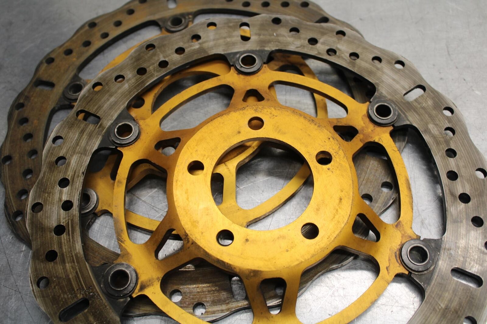 1997 Suzuki Bandit 1200 GSF1200S AFTERMARKET FRONT LEFT RIGHT BRAKE ROTORS BB559