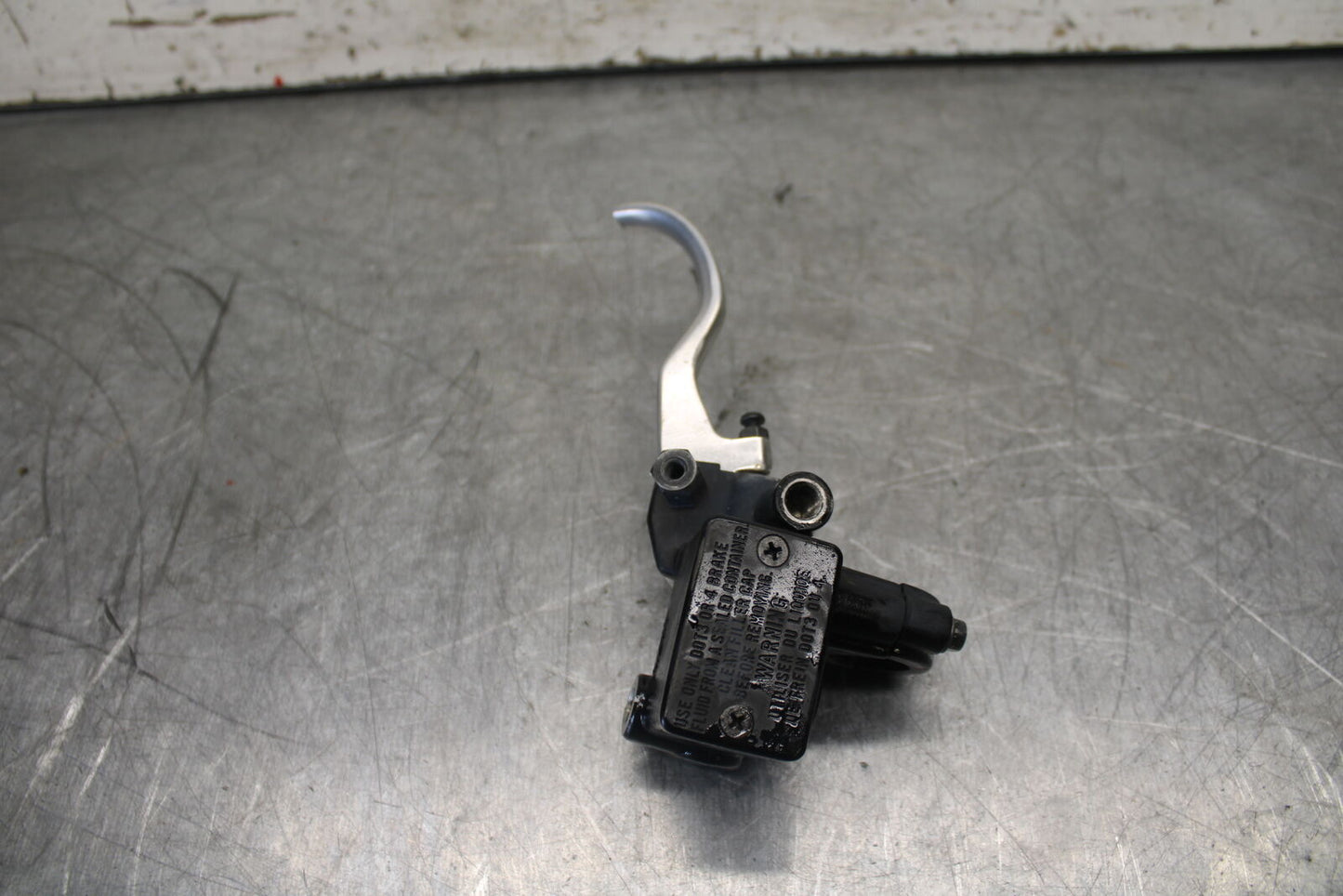 08-18 KAWASAKI KLR650 FRONT BRAKE MASTER CYLINDER w/ LEVER BB707