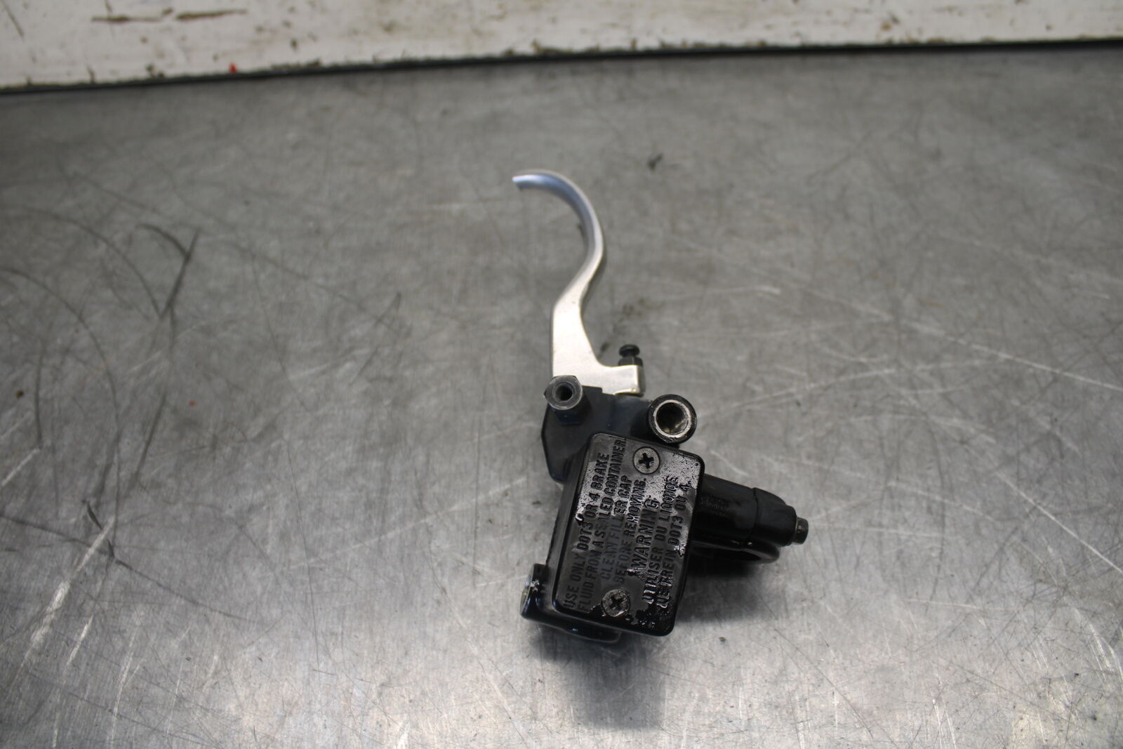 08-18 KAWASAKI KLR650 FRONT BRAKE MASTER CYLINDER w/ LEVER BB707