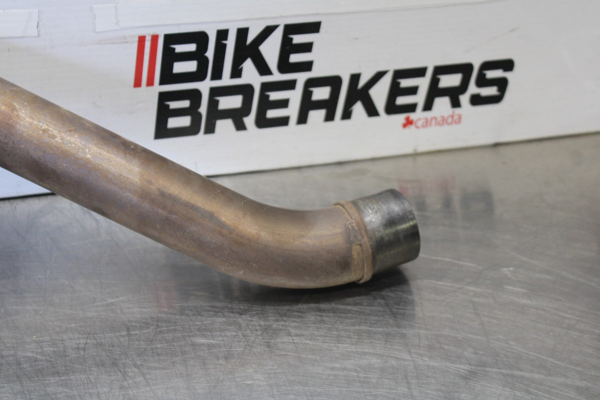 08 KAWASAKI ZX6R EXHAUST MIDPIPE MID MIDDLE PIPE BB896