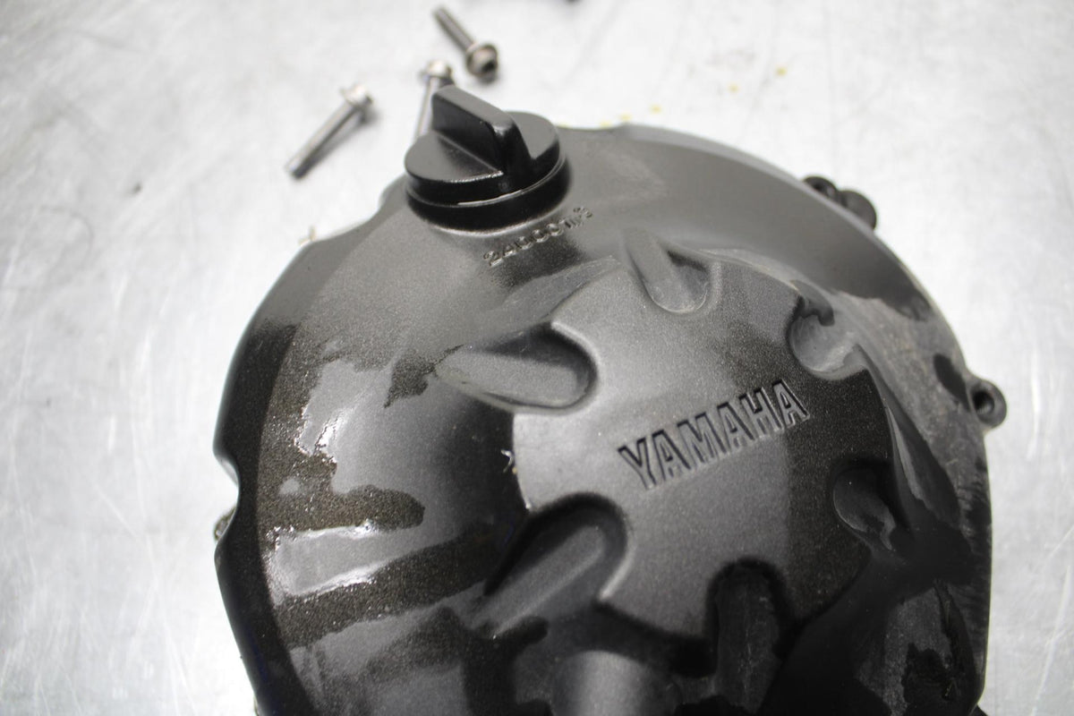 07 YAMAHA YZF R6 CLUTCH SIDE ENGINE MOTOR COVER 2C0-15421-00-00 BB495