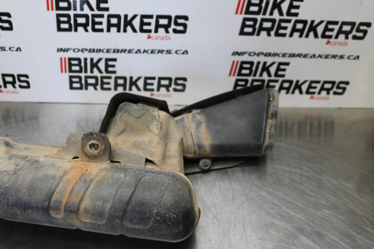 06-07 SUZUKI GSXR 600 EXHAUST PIPE MUFFLER SLIP ON CAN SILENCER BB170
