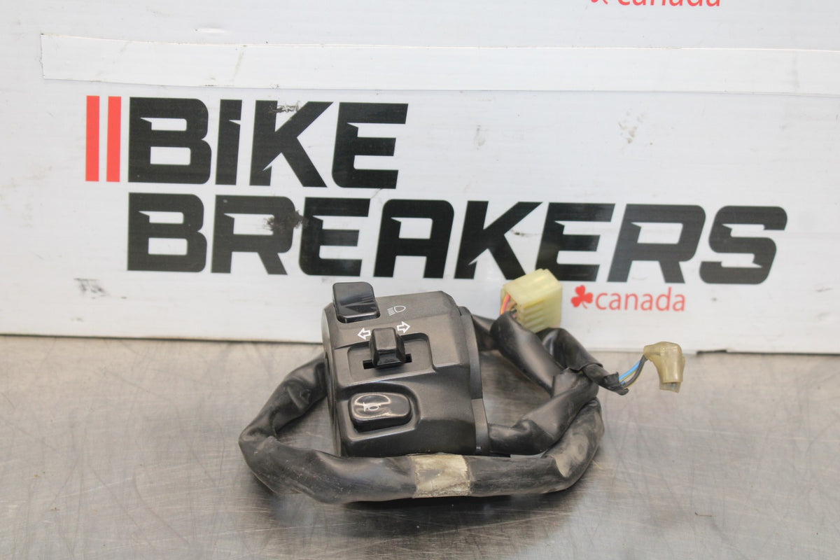 03 YAMAHA YZF R1 LEFT CLIP ON HANDLE HORN SIGNALS SWITCH SWITCHES BB895