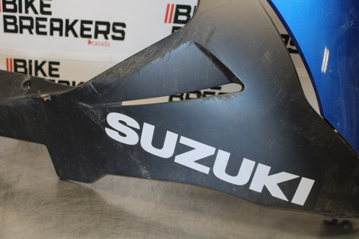 18 SUZUKI GSXR750 OEM RIGHT LOWER MID UPPER SIDE FAIRING COWL  BB891