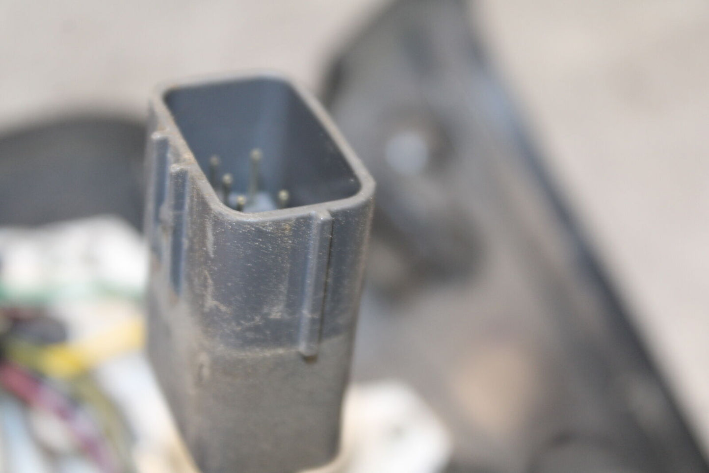 08-18 KAWASAKI KLR650 SPEEDO TACH GAUGE CLUSTER SPEEDOMETER TACHOMETER  BB707