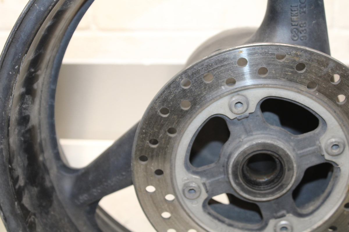02-03 HONDA CBR954RR REAR WHEEL BACK RIM & DISC BB497